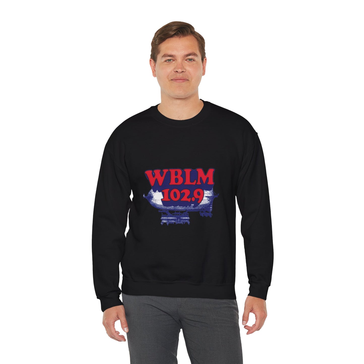 WBLM 102.9 Retro Radio Logo Sweatshirt