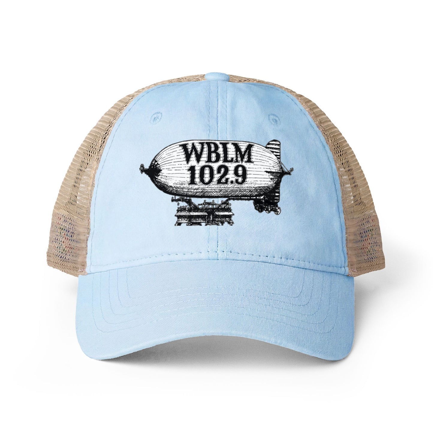 WBLM Blimp Women's Washed Mesh-Back Cap