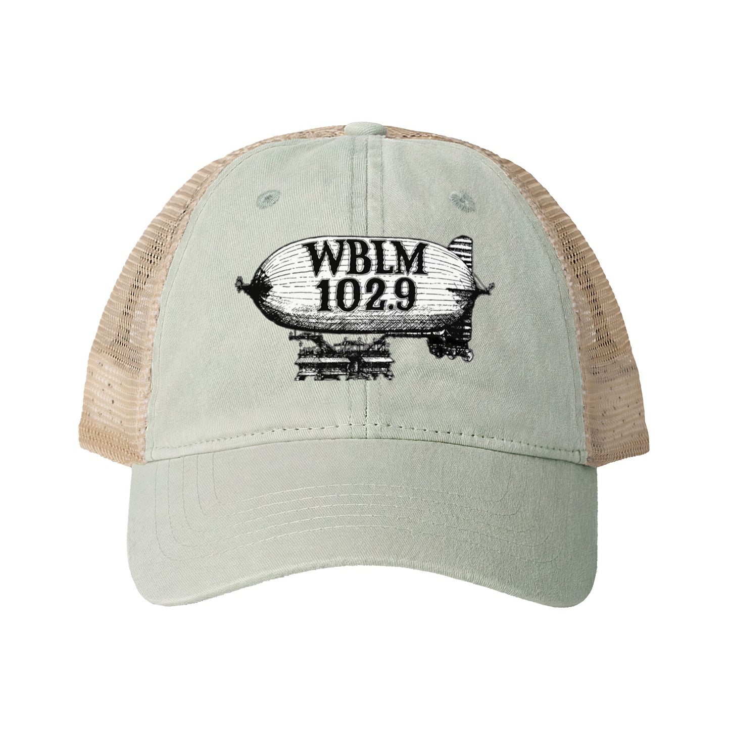 WBLM Blimp Women's Washed Mesh-Back Cap
