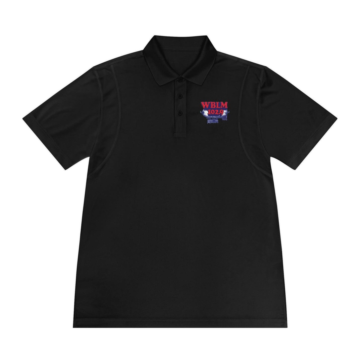 WBLM 102.9 Men's Sport Polo Shirt
