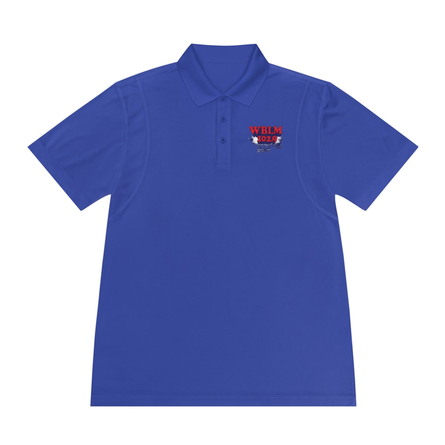 WBLM 102.9 Men's Sport Polo Shirt